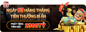 Ngày hội thành viên của 23win vào mỗi ngày 3 hàng tháng